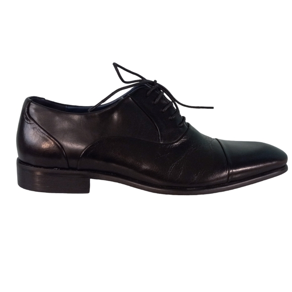 Steve Madden Men's "Jonez" Leather Lace Up Oxford Dress Shoe | US 8 - Picture 4 of 10